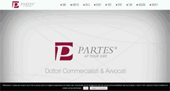 Desktop Screenshot of partes.it